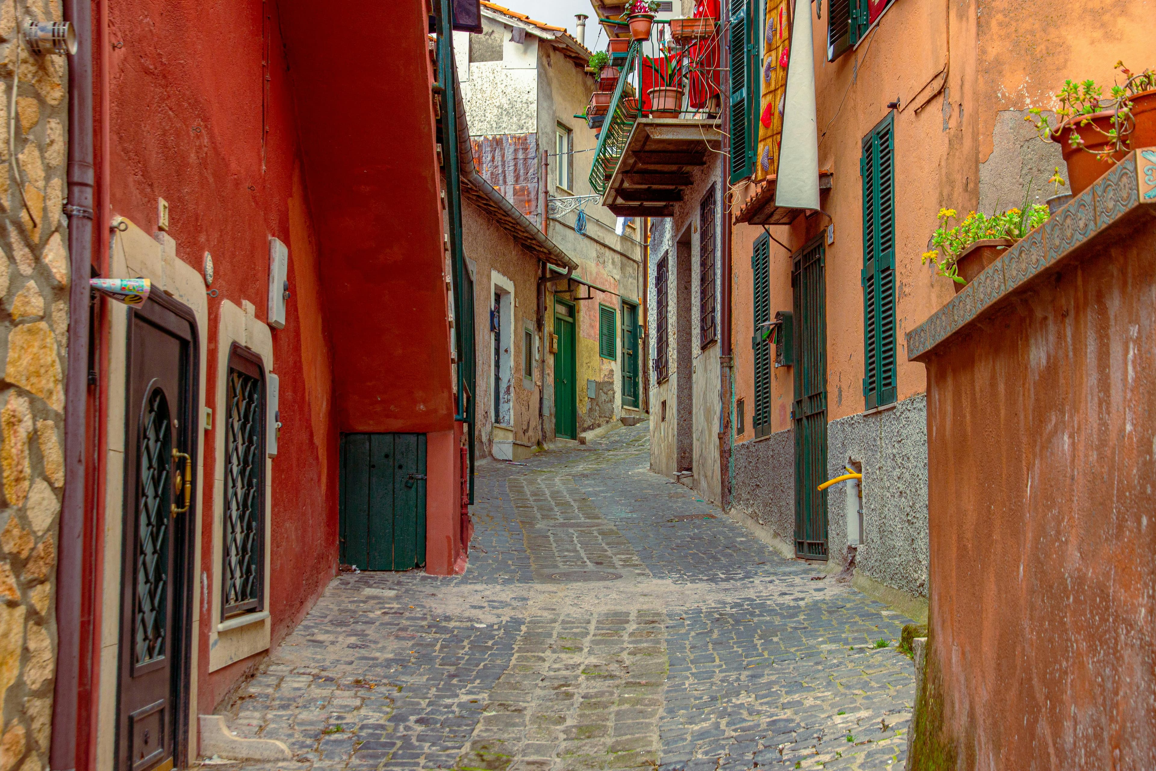 Italian countryside village
