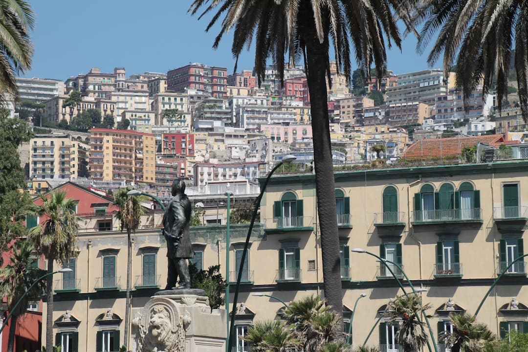 Vomero neighborhood in Naples, Italy